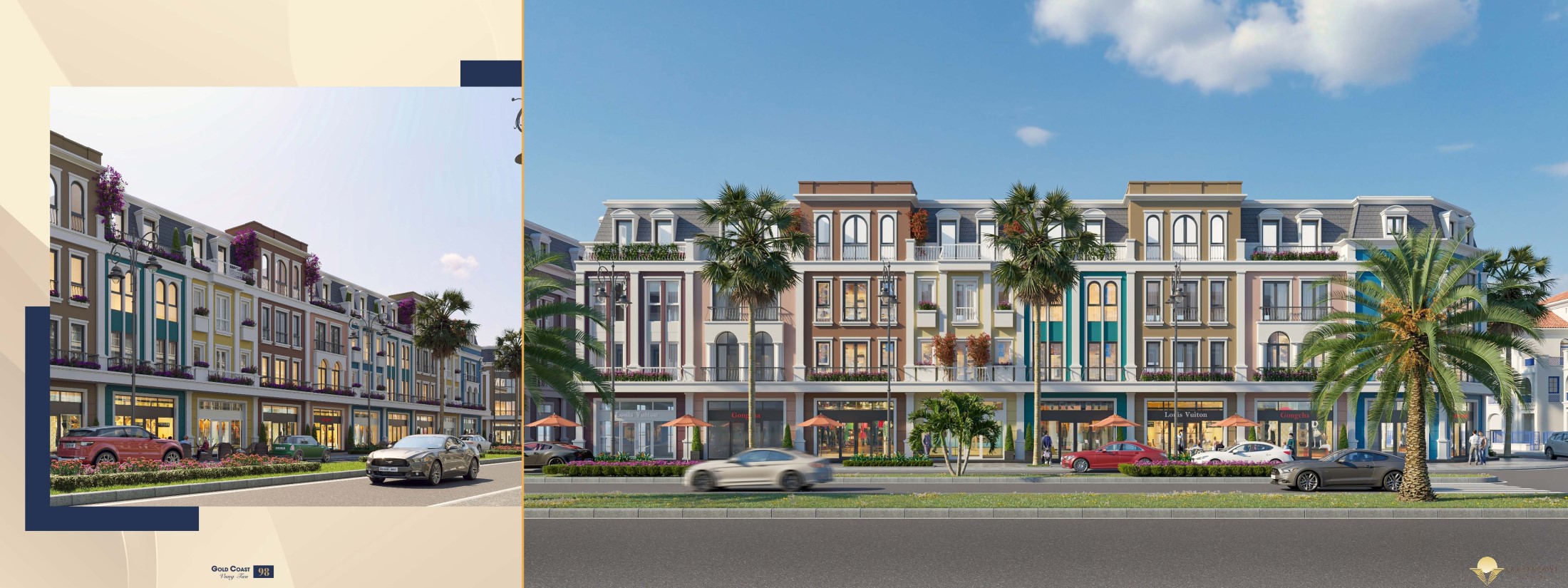 Hình ảnh Shophouse Gold Coast Vũng Tàu Mẫu 2