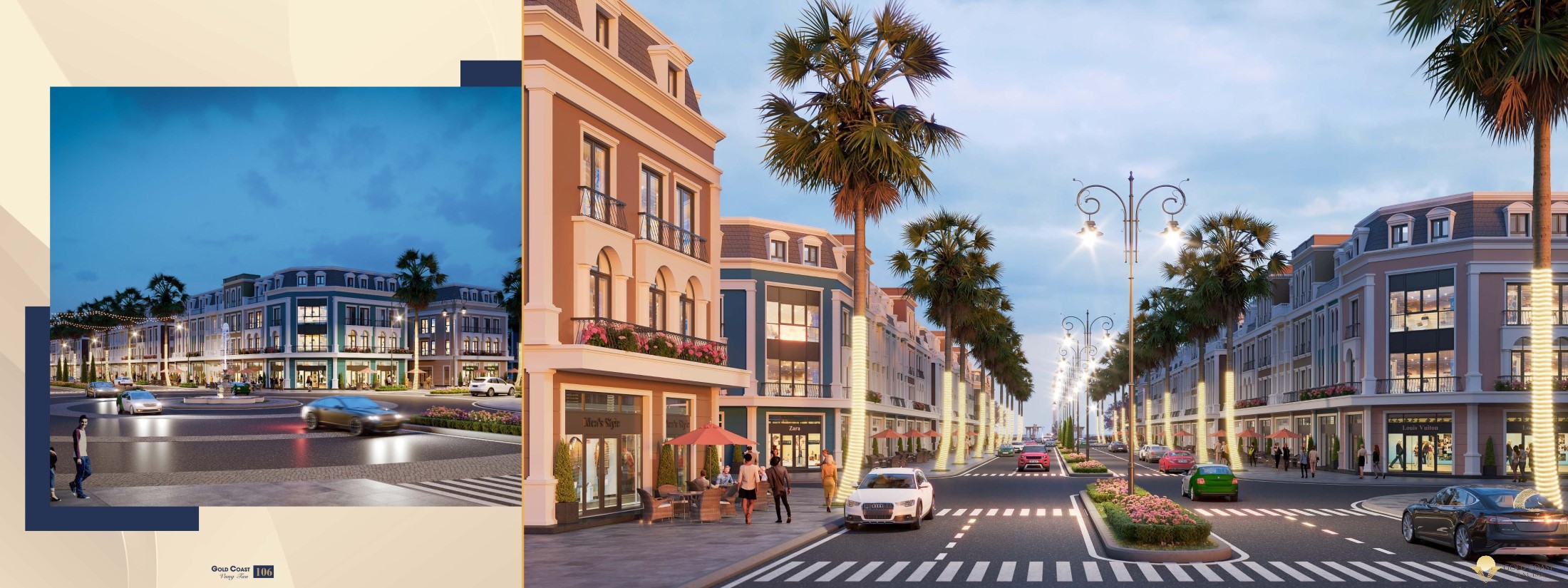 Hình ảnh Shophouse Gold Coast Vũng Tàu Mẫu 4