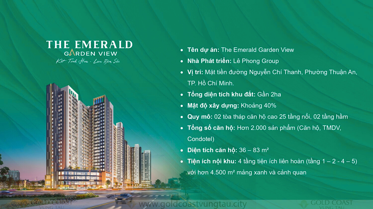 Tổng Quan The Emerald Garden View Thuận An