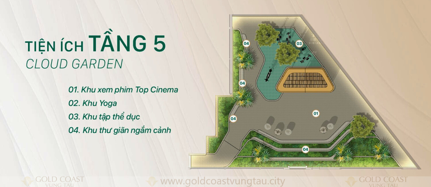 Tiện ích The Emerald Garden View_tầng 5